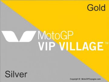 Laissez-passer ARGENT & OR<br /> MotoGP VIP VILLAGE™ du Grand Prix de Catalogne